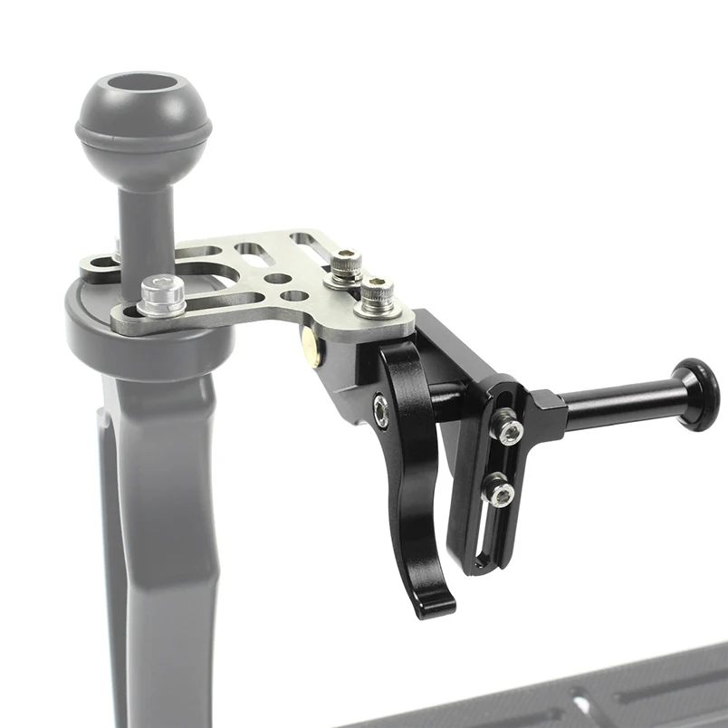 Camera holder adjustable shutter trigger rod diving stand adapter for TG6 5 Sony RX100 SLR camera housing extension rod underwater tray