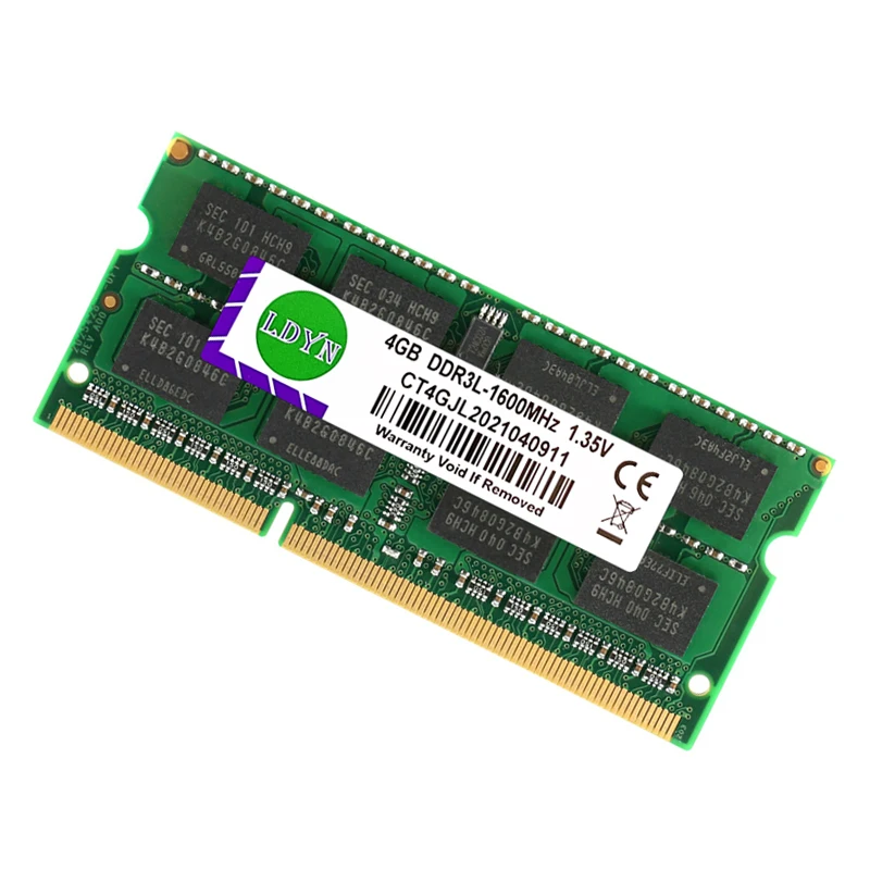 Laptop Memory Module DDR3 DDR3L 2GB 4GB 1333MHz 1600MHz Laptop RAM PC3-10600 PC3-12800 SODIMM Laptop DDR3 Dual Channel Memoria ram