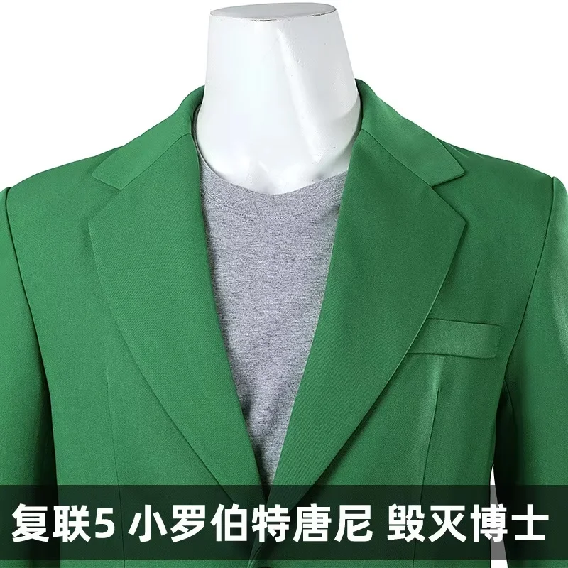 Avengers Doomsday Doctor Doom Green Suit Cosplay Costume Victor