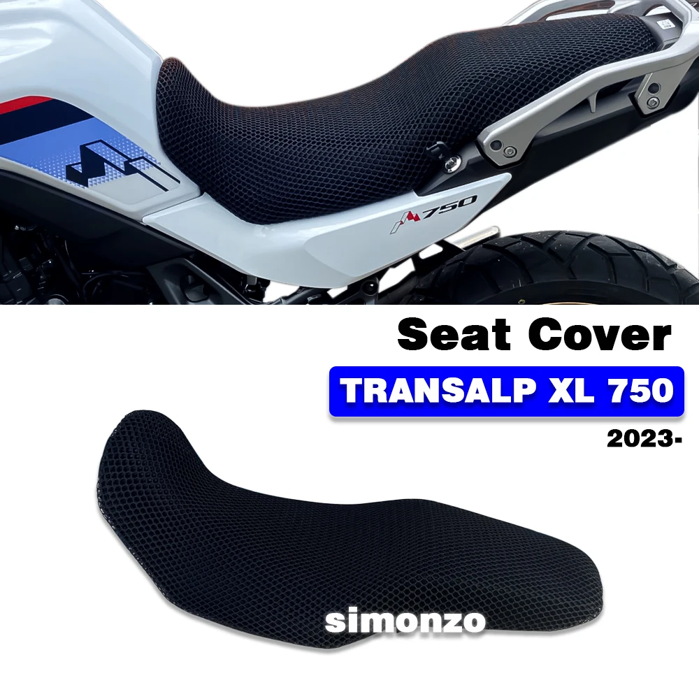 FitsXL750SeatCoverAntiSlip3DMeshFabricSeatCoverMotorcycle