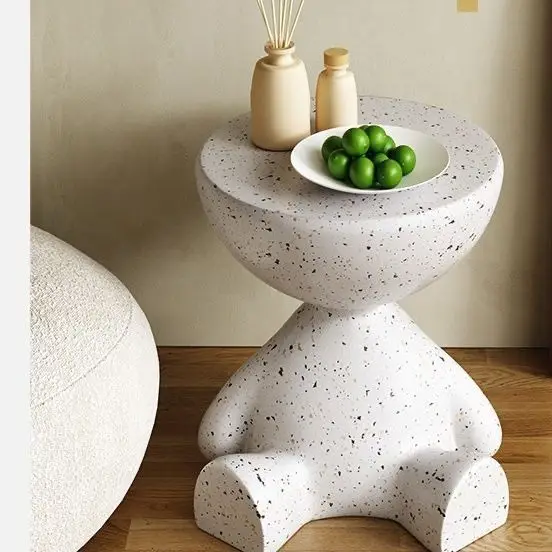 

Минималистичный креативный кофейный столик, боковой столик для гостиной, искусственный угловой столик, лежачий диван, боковой столик, модные Угловые столы