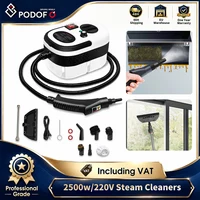 Nettoyeur vapeur portatif Podofo, stérilisation à haute température, nettoyeur vapeur pour climatisation, hotte de cuisine, maison/voiture, prise EU 1