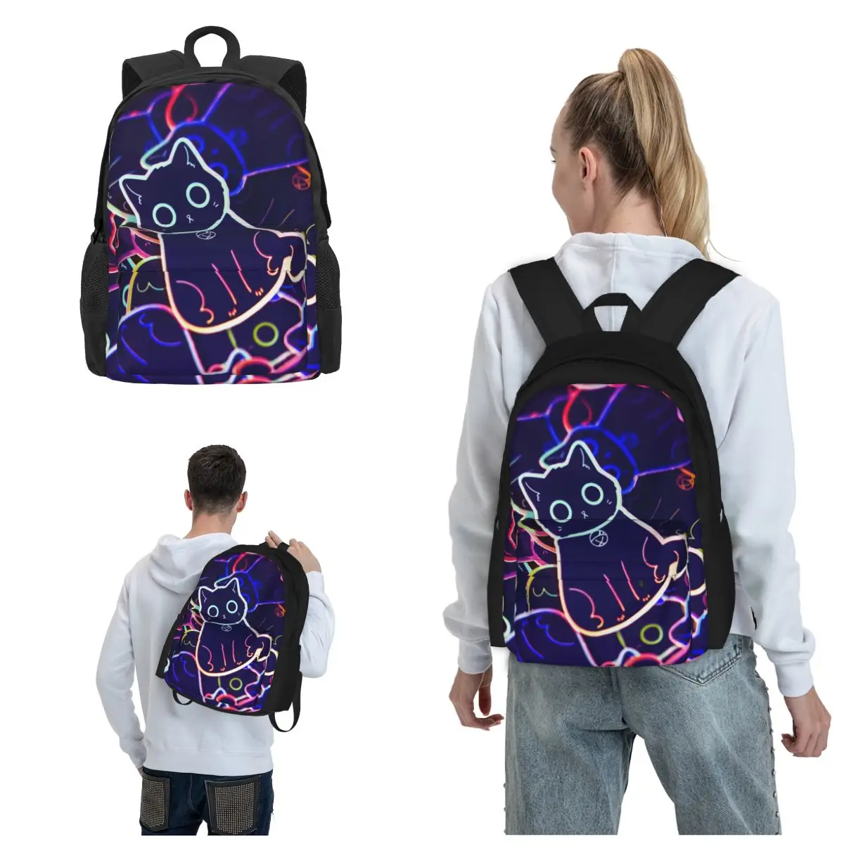 

Забавные рюкзаки с котами, изучите мир с комфортом и стилем, используя нашу модель эргономичный рюкзак Travel Sport сумка для наружного хранения