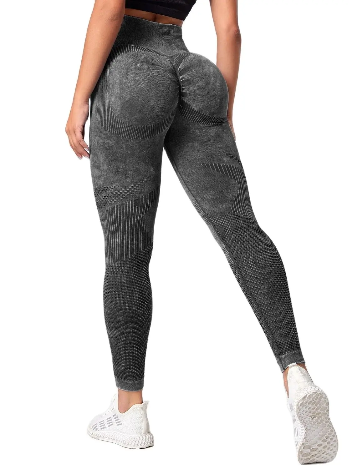 Women seamless high waist yoga pants leggings workout running sportwear push up gym trousers hollow fitness training sports leggings yoga pants