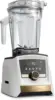 A3500 Ascent Series Gold Label Smart Blender Professional-Grade 64 oz. Low-Profile Container White with Gold Accents 2