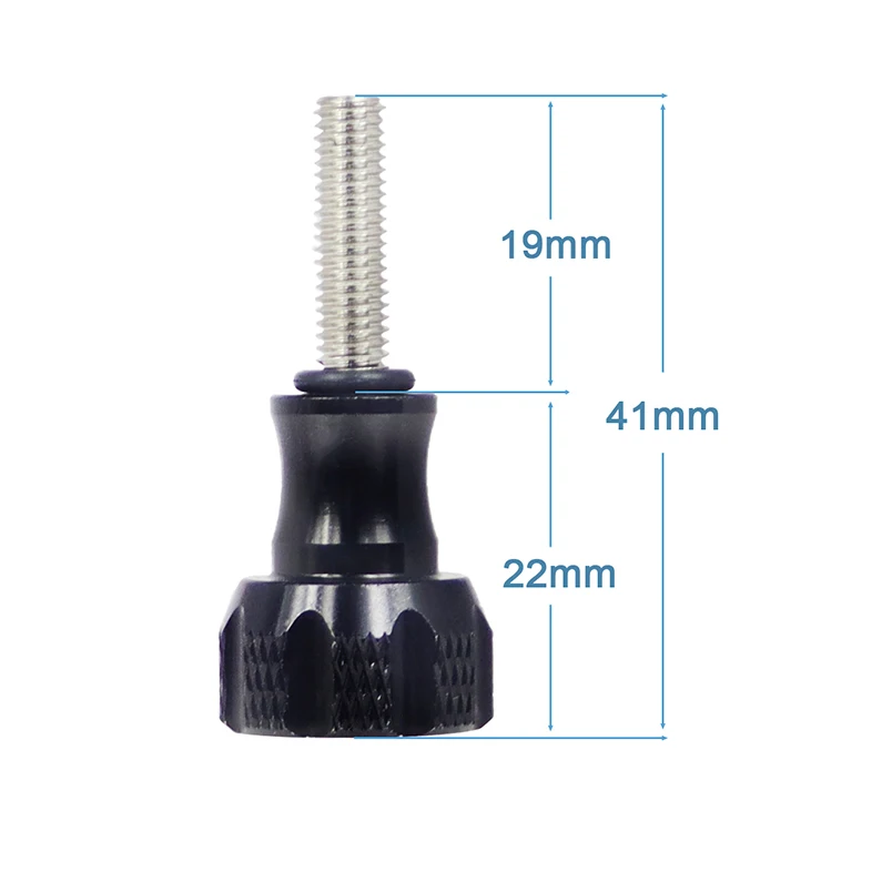 Vis de Pouce Métal CNC pour GoPro HERO 10/9/8/MAX - Accessoire Trépied