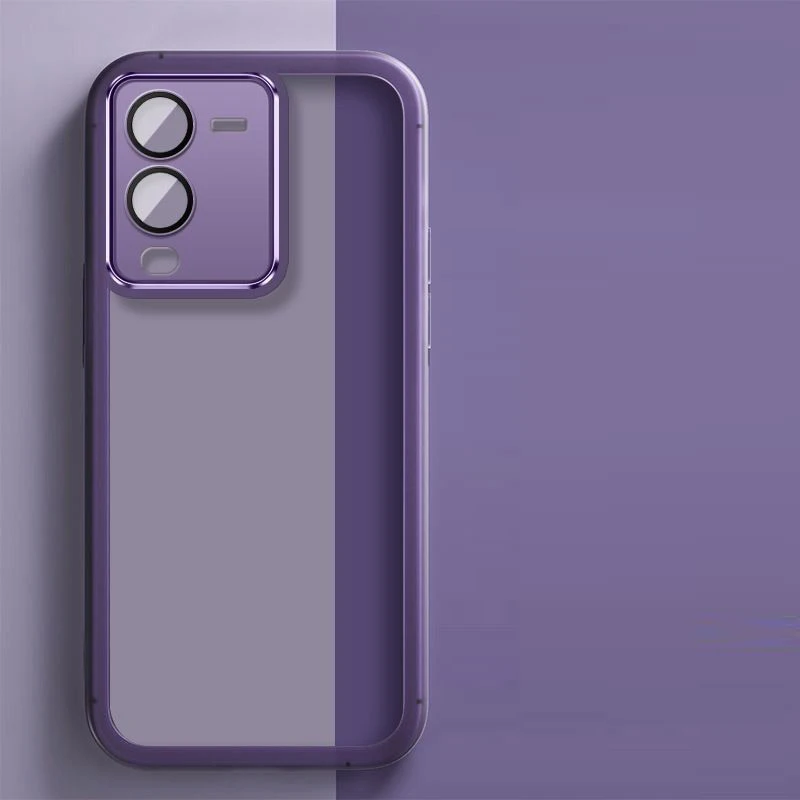 Shockproof Plating Silicone Back Cover