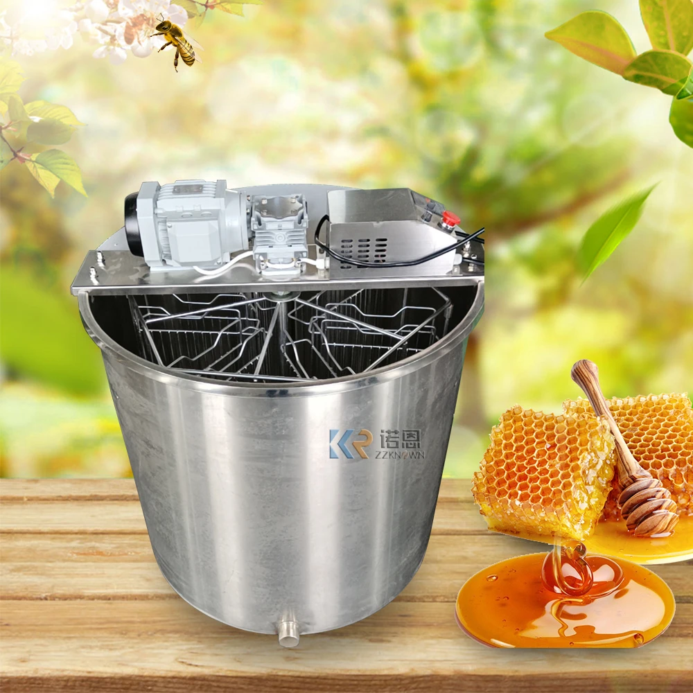Stainless Steel Beekeeping Equipment 6 Frame Electric Honey Extractor With Motor Honey Used Honey Extractoor Beekeeping Plant multiple models honey extractor beekeeping equipment honey bee comb separator customized 4 8 frame commercial honey extractor