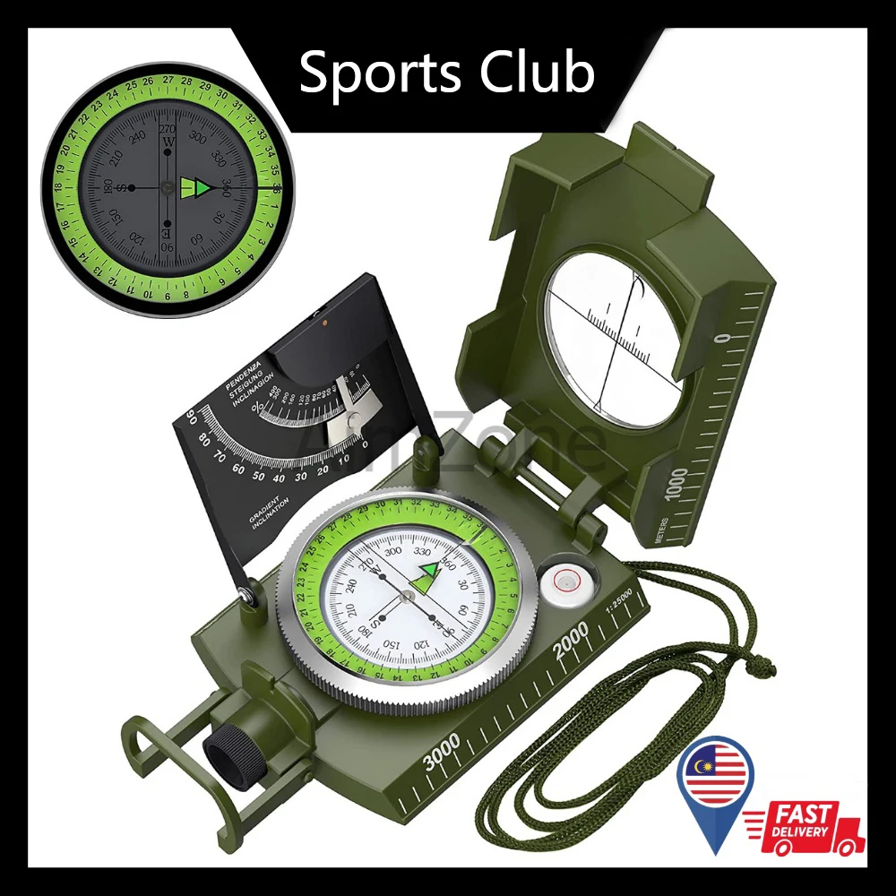 Outdoor Survival Gear Military Compass Camping Hiking Geological Compass  Digital Compass Camping Navigation Equipment Gadgets - AliExpress