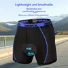 JEPOZRA Cycling Shorts Breathable Mesh Cycling Shorts for Men, 5D Gel Pad, Shockproof MTB Bike Shorts 3