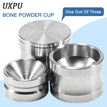 Dental Bone Meal Mixing Bowl Dental Implant Instrument Bone Powder Cup Stainless Steel Mixing Bowl Dentist Tools