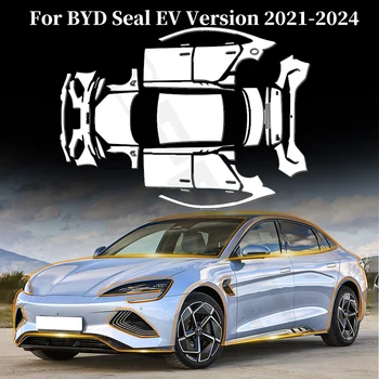 BYD Seal EV 2021 2022 2023 2024 9 Mil TPU Paint Protection Film Pre-Cut PPF Clear Bra Invisible Anti-Scratch Self-Healing Kit