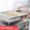 Electric Griddle 29 Inch Large Countertop Griddle Non-Stick Flat Top Grill Stainless Steel Teppanyaki Griddle with Adjustable Te 3