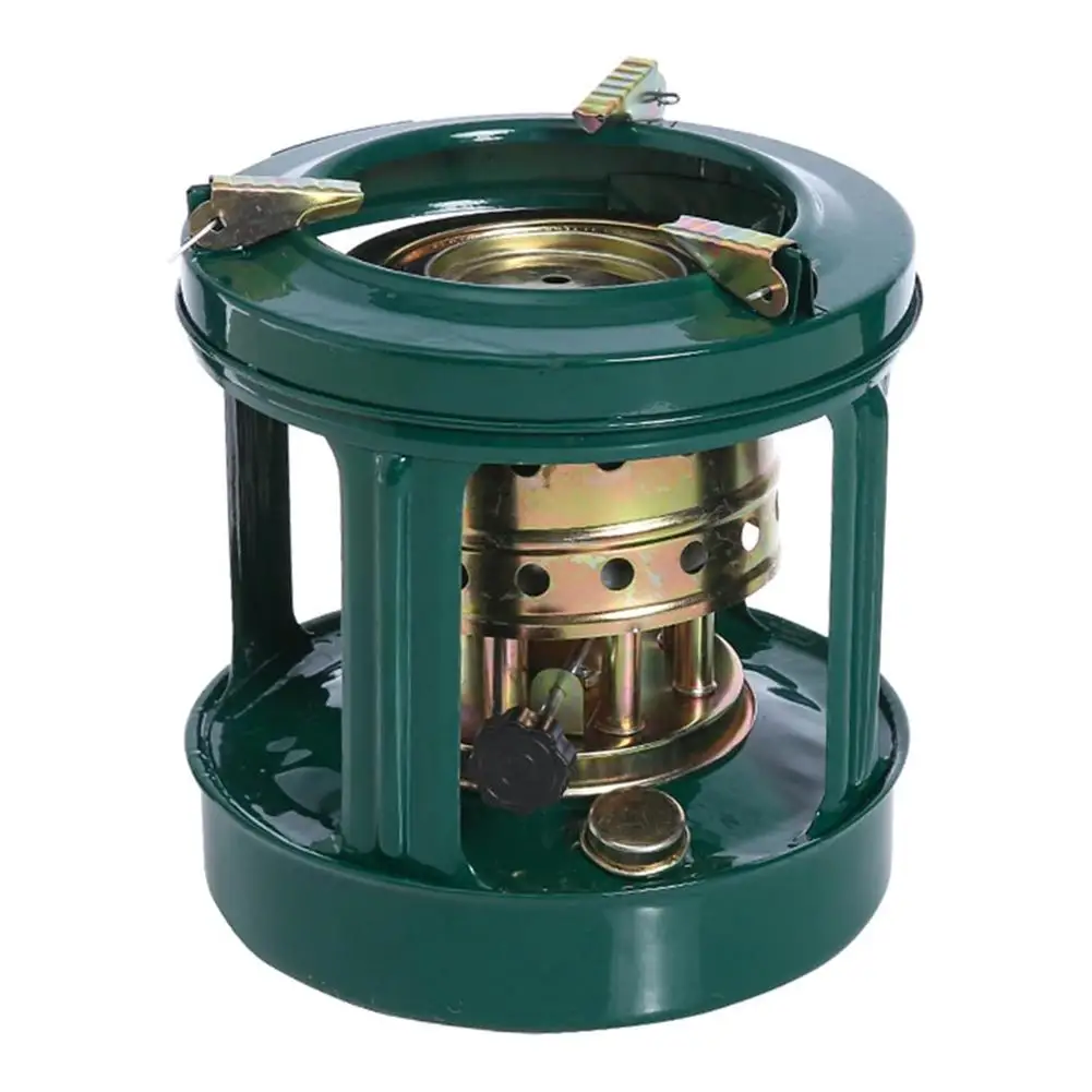 Supports Kerosene Diesel Lightweight Adjustable Heat Easy To Carry Outdoor Kerosene Stove Efficient Heating 8-Hole Design