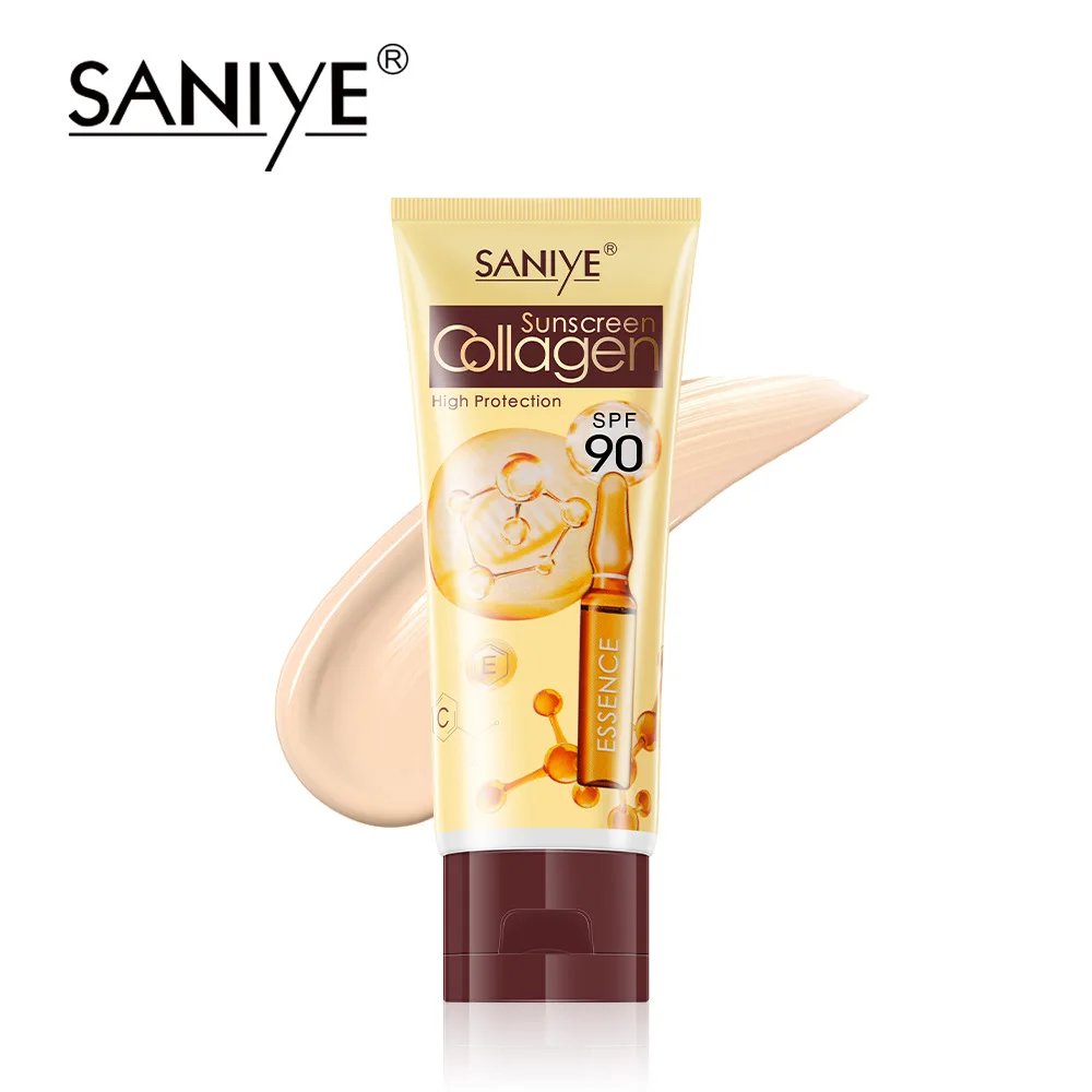 Spf 90 Pa+++ Sunscreen Facial Sunscreen Cream Face Protector Solar Universal Moisturizing Waterproof Solar Blocker Skin Care