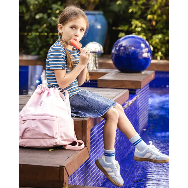 Collection Denim Rayé Ali Plus SS26 : Jupes, Pantalons et Combinaisons en Denim pour Adolescents, Tenues Assorties pour la Famille 1