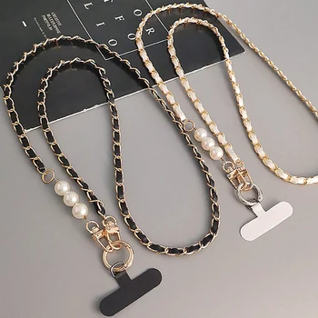Pearl Phone Crossbody Lanyard 1