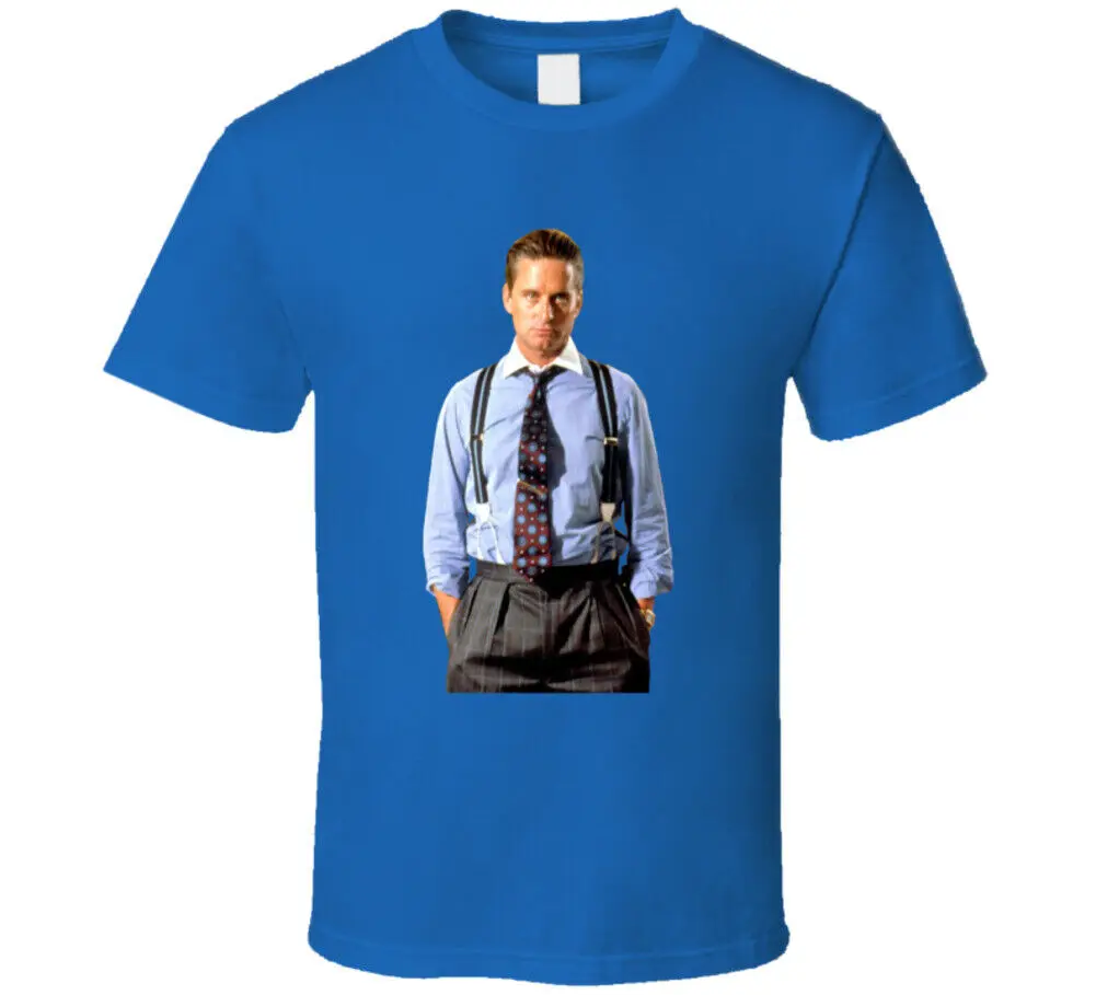 New Listingwall Street Gordon Gekko Michael Douglas Movie T Shirt