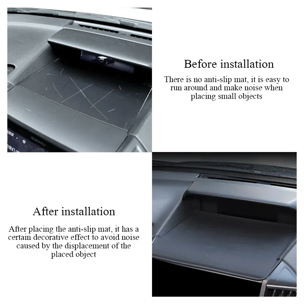 Car Central Control Dashboard Pad Non-slip for Subaru Forester 2011 XV-Phone Holder Mat car non slip mat non slip mat car dashboard mat non slip dash mat dash adhesive holder dashboard phone holder dash phone holder