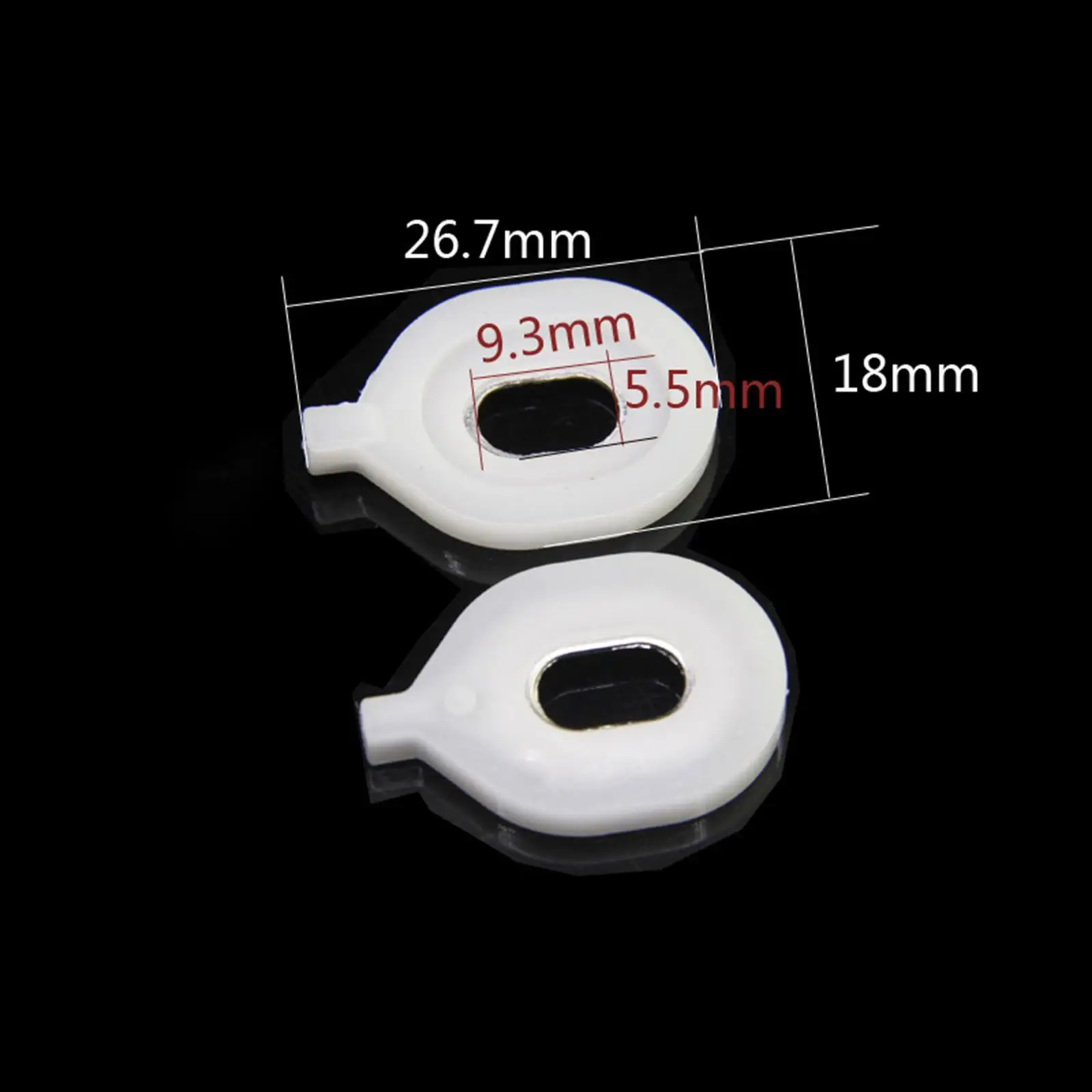 20x Valve Guides Brass Instruments Musical Instrument Euphonium Replacement Parts Repair Kits Alto Horn Parts Accessories