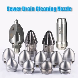 High-pressure Pipeline Cleaning and Dredging Nozzle, Water and Mine Sewer, Head Rotation, Washing Mud Spray, 1/4