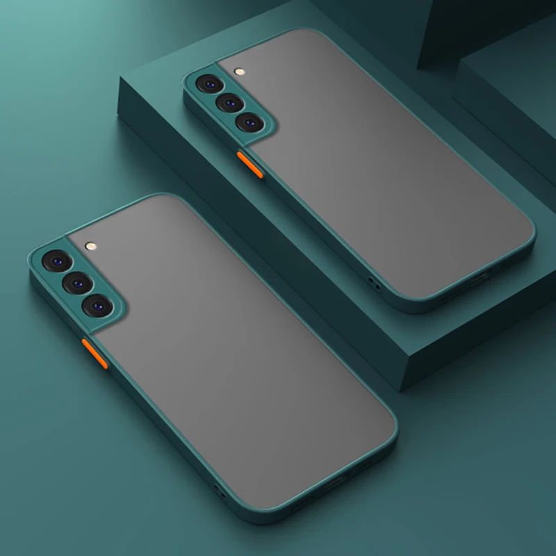 Shockproof Matte Armor Phone Case with Enhanced Protection