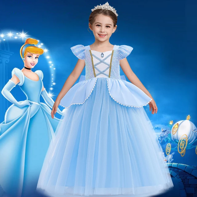 Cinderella Dress / Disney Princess Dress Inspired Costume Ball Gown Classic  Kids, Girls, Toddler, Child, Baby Princess Costume - Etsy | Disney princess  dresses, Cinderella dress disney, Toddler princess costume