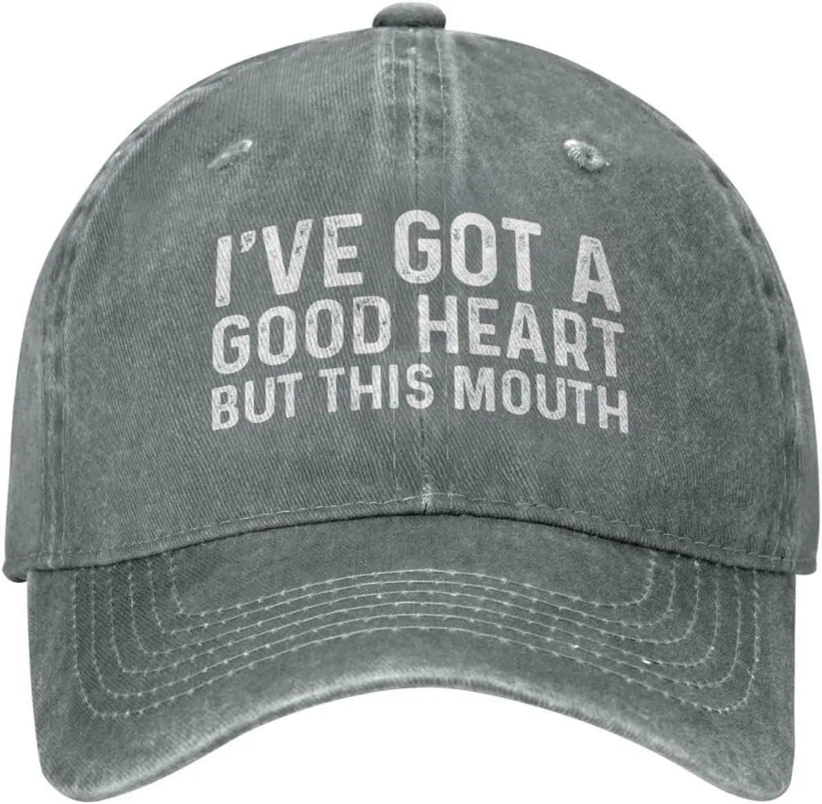 

I've Got A Good Heart But This Mouth Hat for Men Baseball Hats Trendy Hats