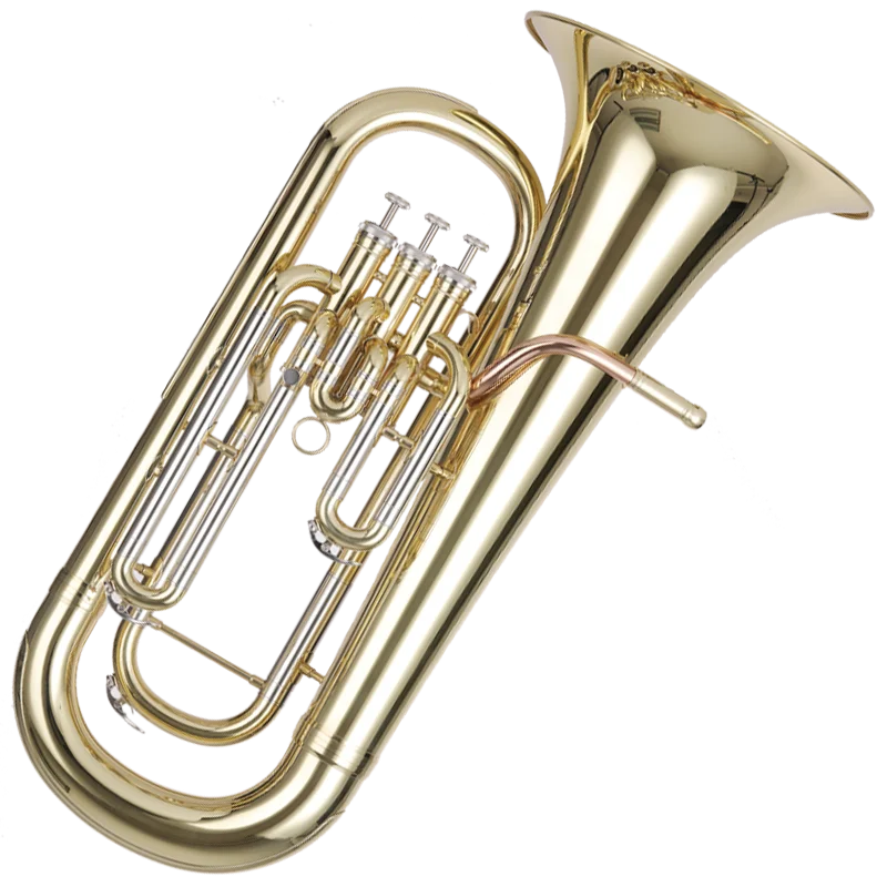 Professional high-quality European euphonium