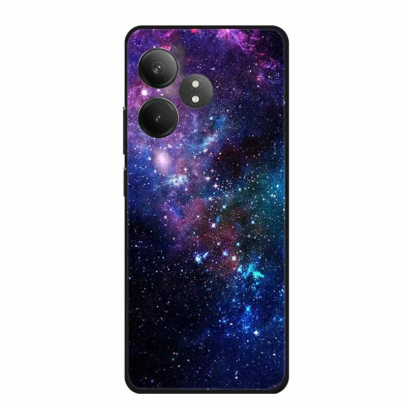 Holilo Cover +1 Pezzi Vetro Temperato Pellicola per REALME GT 6/REALME GT 6T, Anti-graffio Antiurto Tocco Morbido Protezione Custodia Protettiva Durezza 9H Pellicola Protettiva