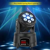 7x10W LED Moving Head Light 4in1 RGBW Professional Stage Lighting DMX512 Wash Light For Disco DJ Music Party Dance KTV Nightclub 2