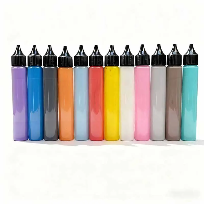 30ml 캔들 안료 좋은 용해성 강한 착색력 무취 연기없는 어린이 DIY 창의적인 장식 그림 캔들