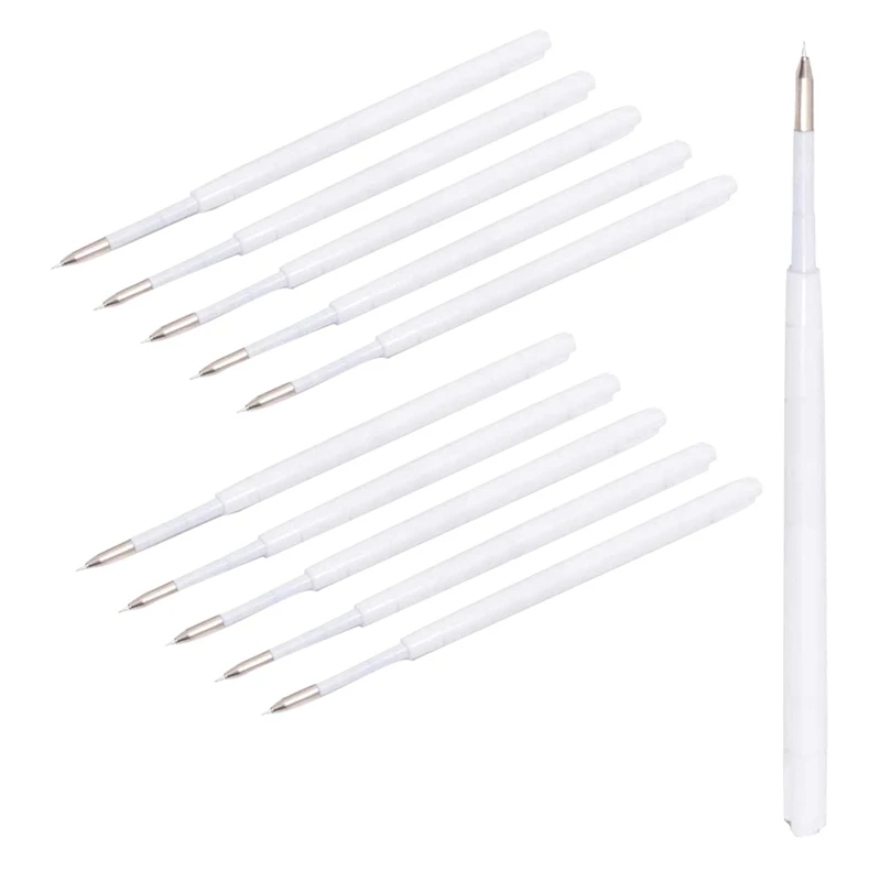 10 Pcs Fine Point Pin Pen Refills Spare Refill for Weeding Pens, Replace Refill Needle Pin Craft Vinyl Tools