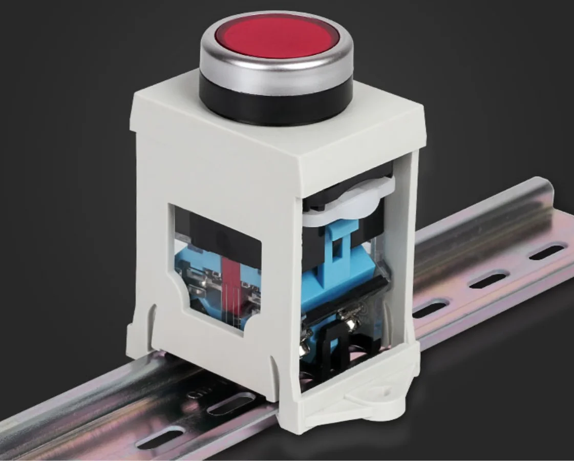 Bouton de sélection de rotation LA38 LAY37 XB2, 1 pièce, Support de ...