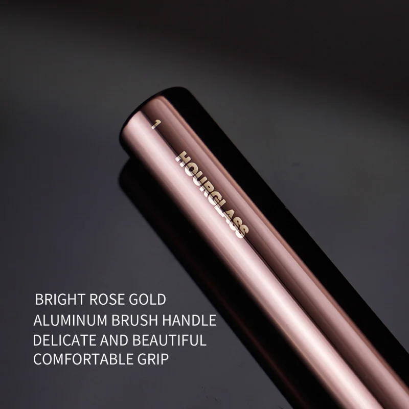 Hourglass Cruelty Free Makeup Brush-19Brushes Set Blusher Powder Eyeshadow Eyebrow Foundation Brush luxury Vegan Makeup Tools 5