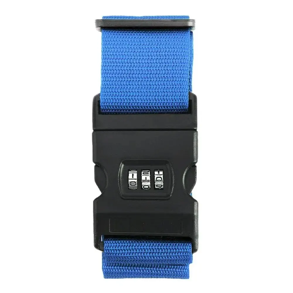 Enhanced Travel Suitcase Security Straps - Durable Adjustable Elastic Luggage Belts