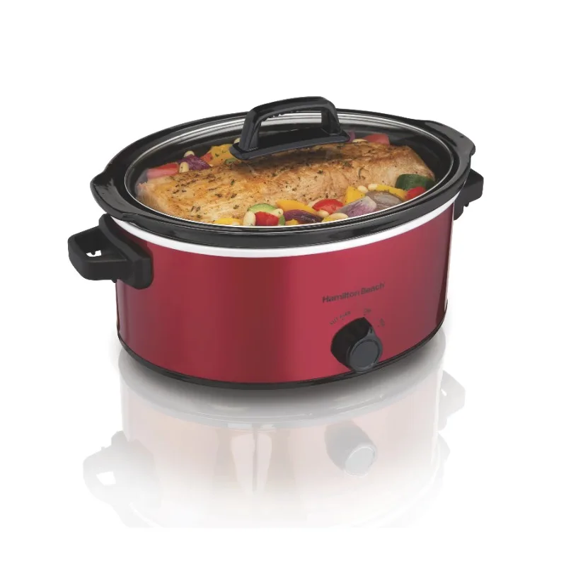 Hamilton Beach 6 Quart Slow Cooker for Large Meals