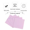 100 Pcs Glasses Cleaning Cloth Silver Wiping Supply Pink Phone Screen Microfiber for 3