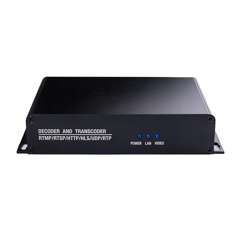

H.265 Video Transcoder Encoder UDP to RTMP Converter IP one channel