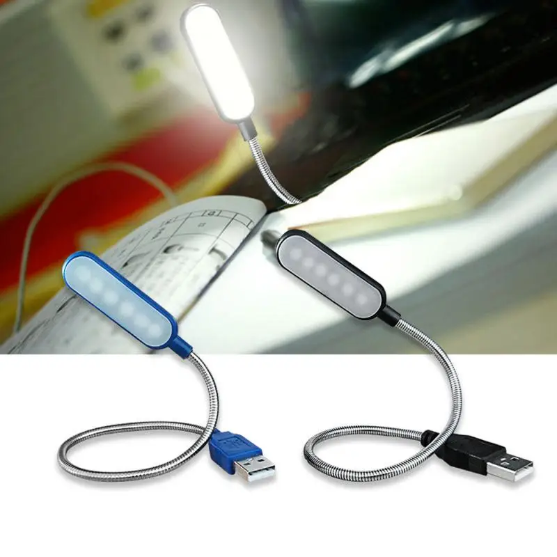 

Портативная USB-лампа для чтения, 6 светодиодов