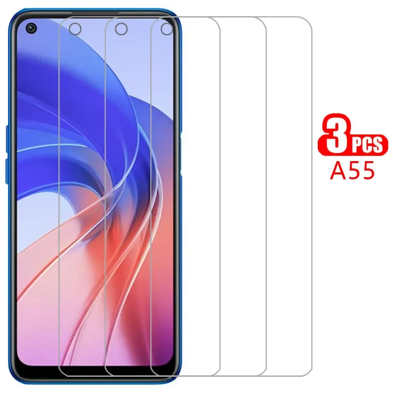 

Защитное закаленное стекло для oppo a55 5g, защита экрана на oppoa55 a 55 55a 6,5, защитная пленка opp opo op appo oppa55 opoa55 9h