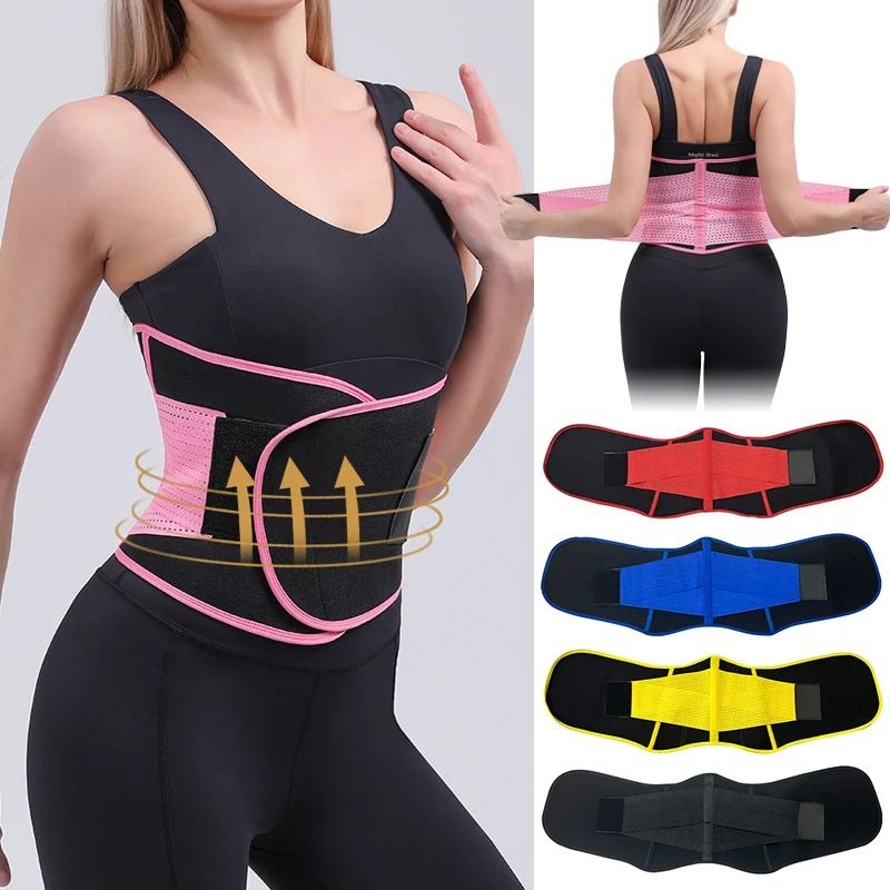 

Adjustable Sauna Slimming Belt Women Men Belt Sweat Waist Trainer Body Shaper Slimming Waist Belt Corset Fitness Accessories