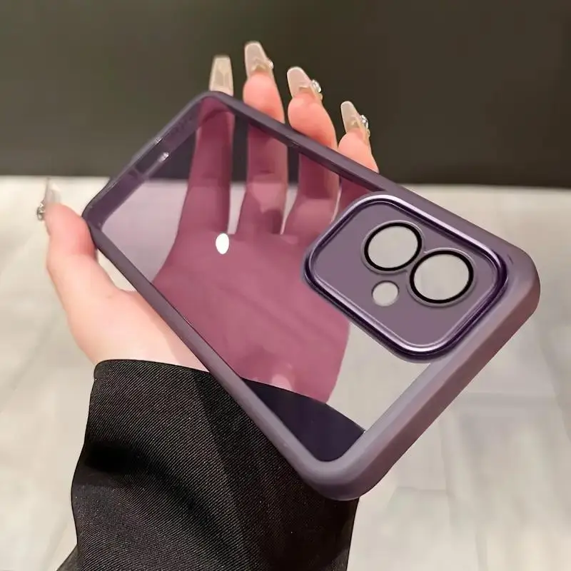 Translucent Matte Phone Case with Camera Protection