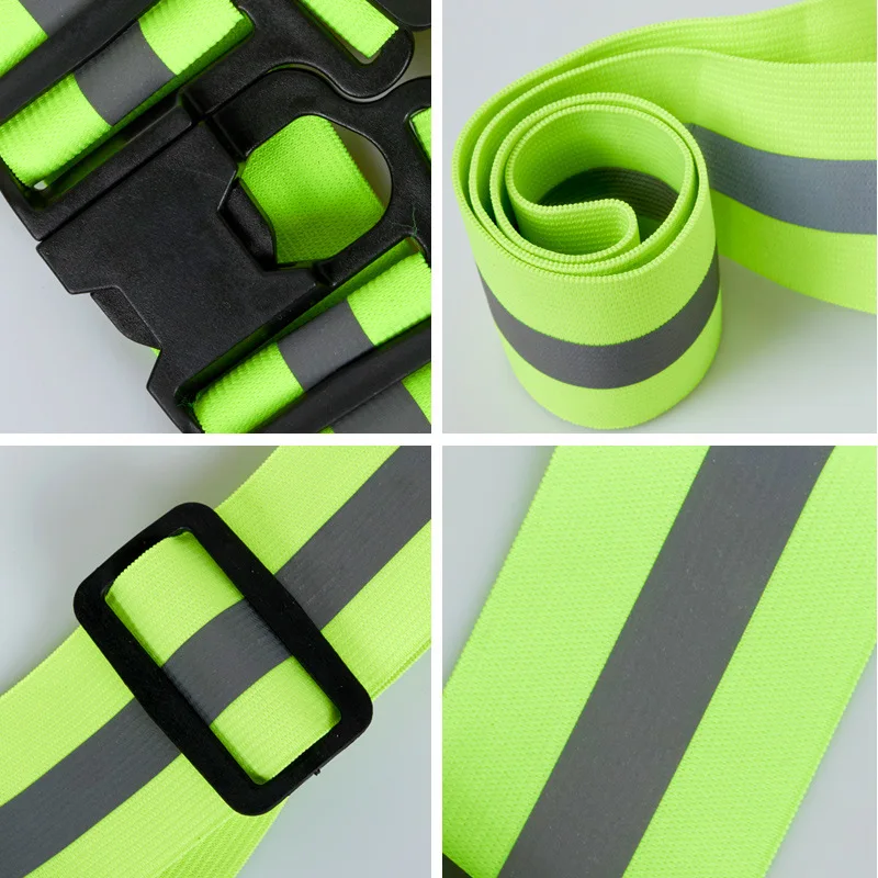 Cycling Reflective Vest High Visibility Safety Vest for Night Riding Running Bicycle Motorcycle Outdoor Sports Elastic Band safety vest reflective safety vest cycling vest