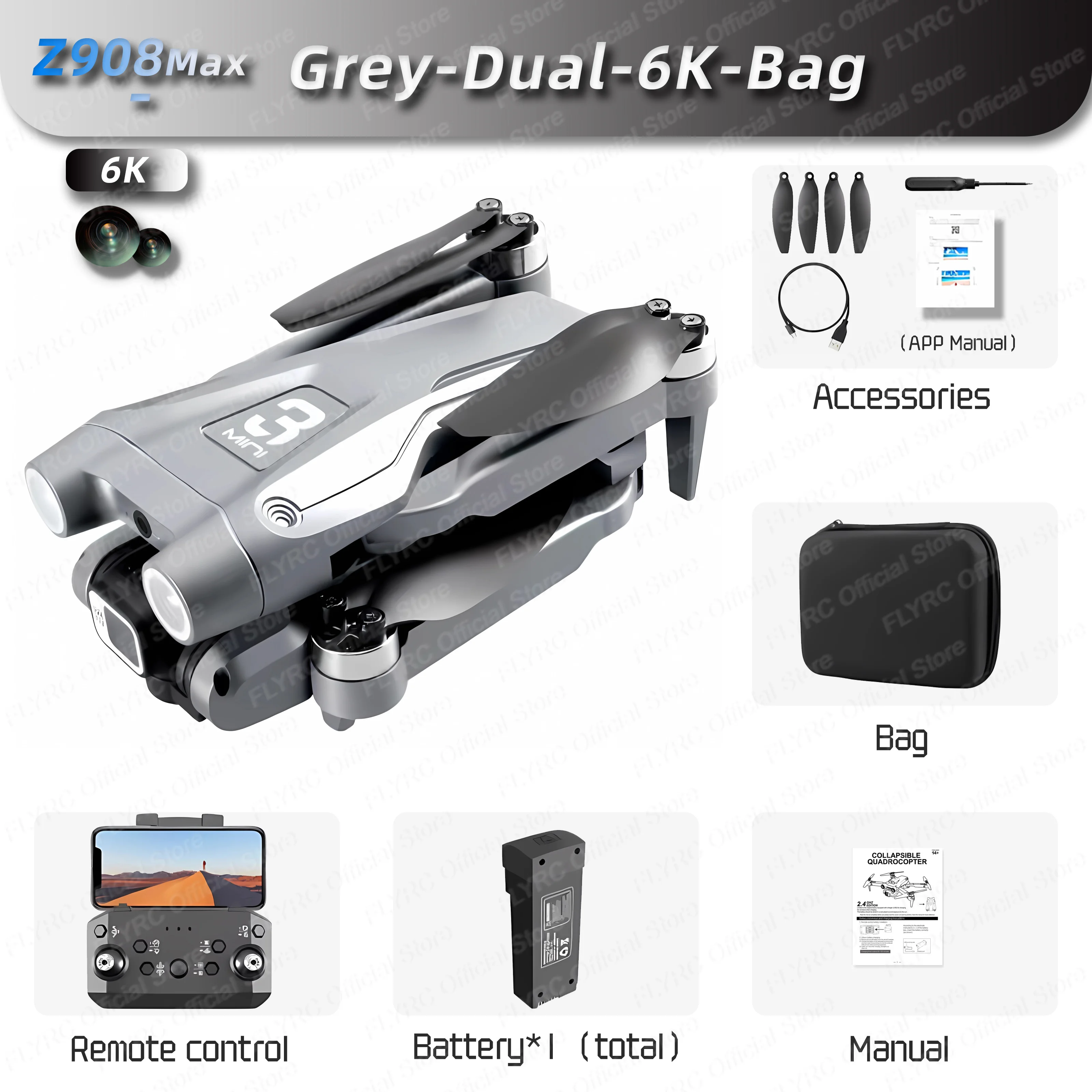 Grey-Dual6K-Bag