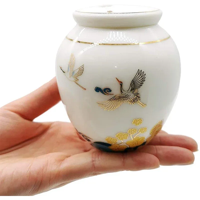 

Ash Ashes Adult Holders Small Sharing Miniature Urn Urns Dog Funeral Memorial Cremation Pet Cat Ceramic for Human