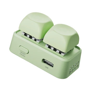 Bluetooth-compatible Small Keyboard Wireless Remote Control Page Turner Fingertip Page Turner for Photo and Video 1