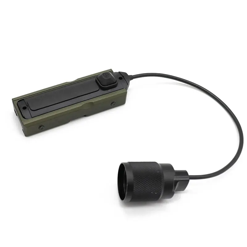 Control Pressure Switch Mount Light Control System for M600 M300 Streamlight ProTac Flashlight Switch, Fit 20mm Picatinny Rai