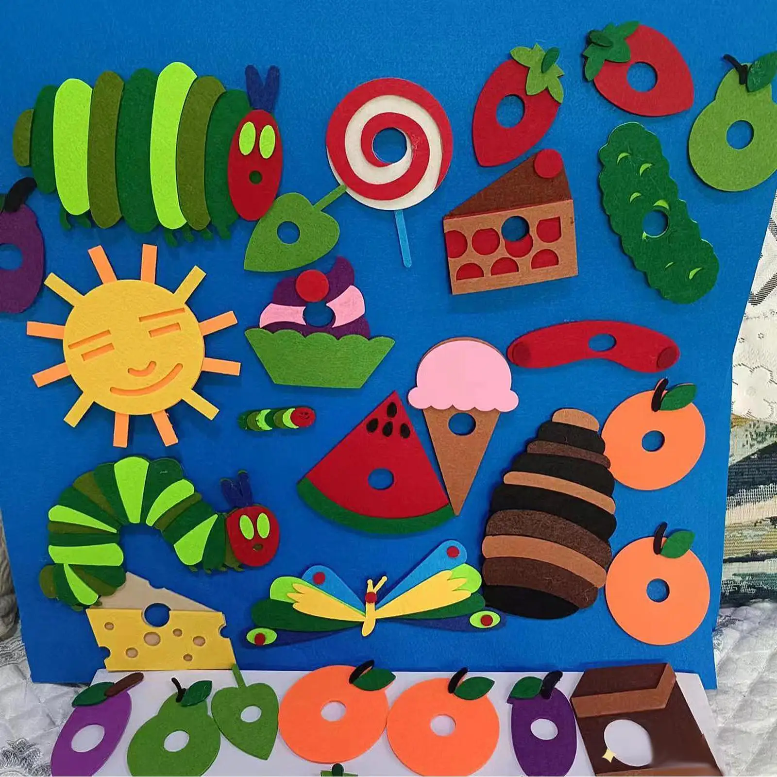 

Felt Board Figures Themed Storytelling Figures for Toddlers Boys Girls Baby