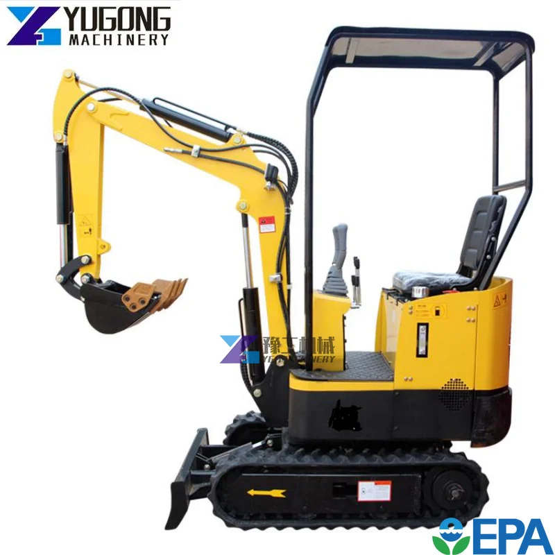 Cheap Micro Diggers Machine Mini Excavator Small Post Hole Diggers